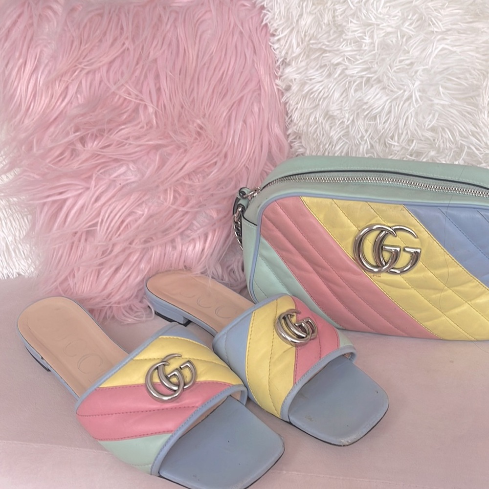 Gucci 2021 bag and shoes size 41